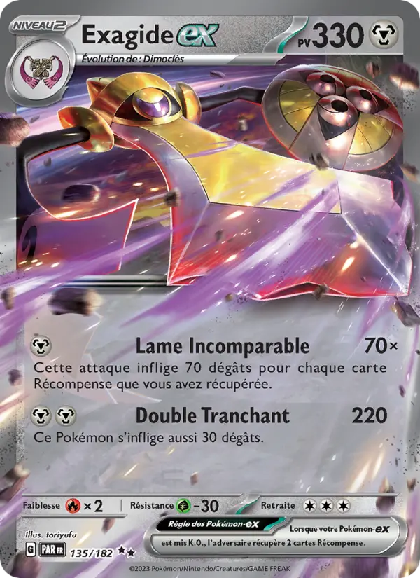 Exagide-ex — carte 135 de l’extension Faille Paradoxe