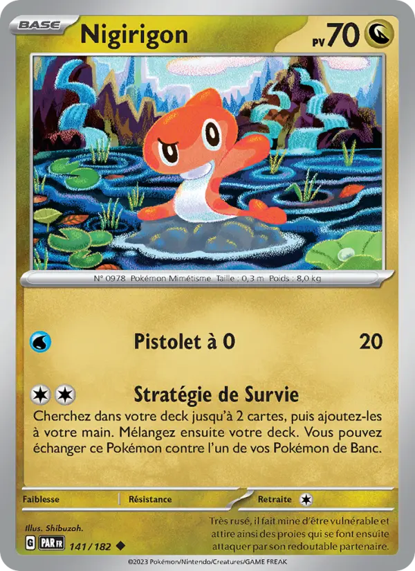 Nigirigon — carte 141 de l’extension Faille Paradoxe