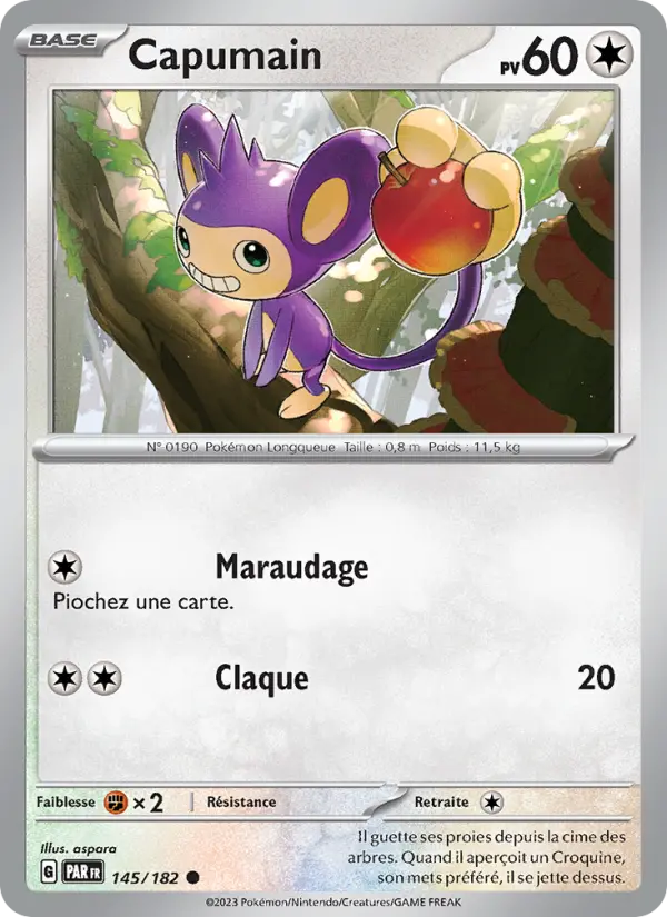 Capumain — carte 145 de l’extension Faille Paradoxe