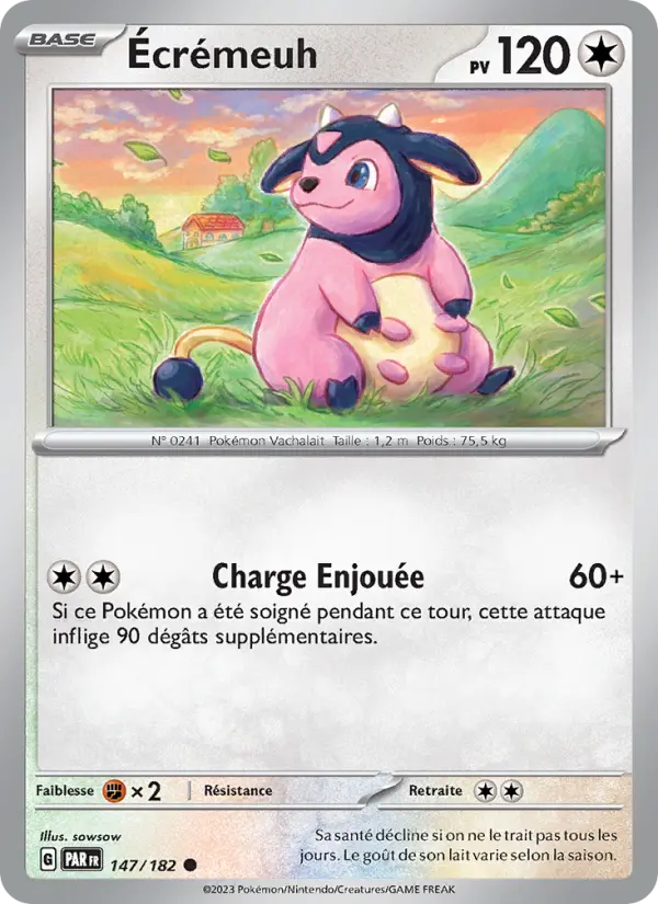 Écrémeuh — carte 147 de l’extension Faille Paradoxe
