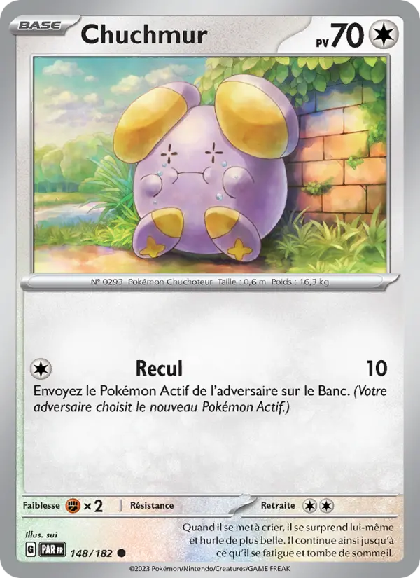 Chuchmur — carte 148 de l’extension Faille Paradoxe