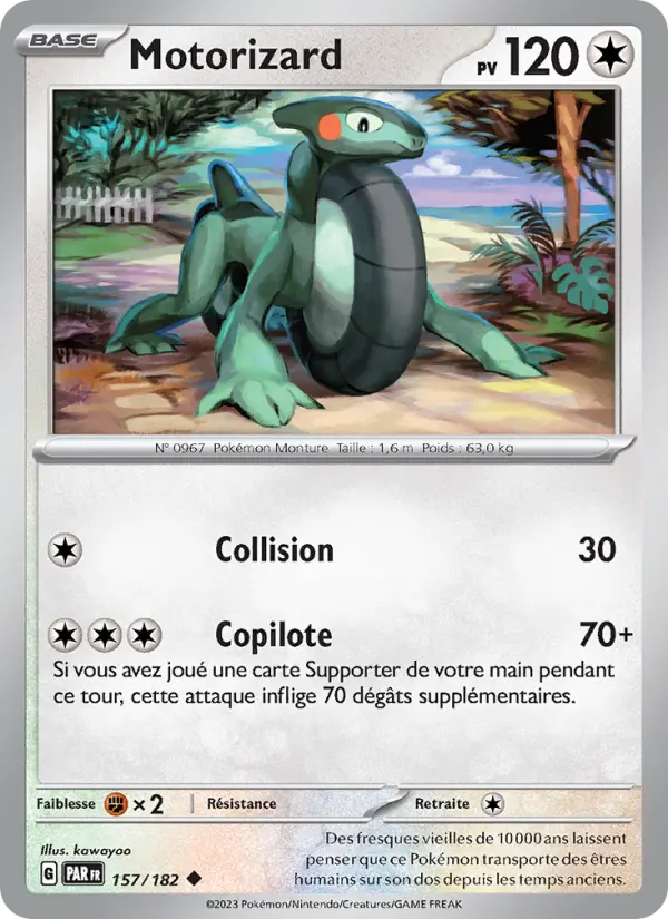 Motorizard — carte 157 de l’extension Faille Paradoxe