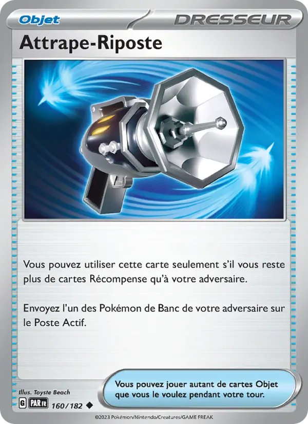 Attrape-Riposte — carte 160 de l’extension Faille Paradoxe
