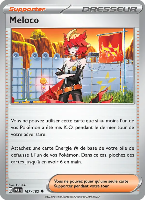 Meloco — carte 167 de l’extension Faille Paradoxe