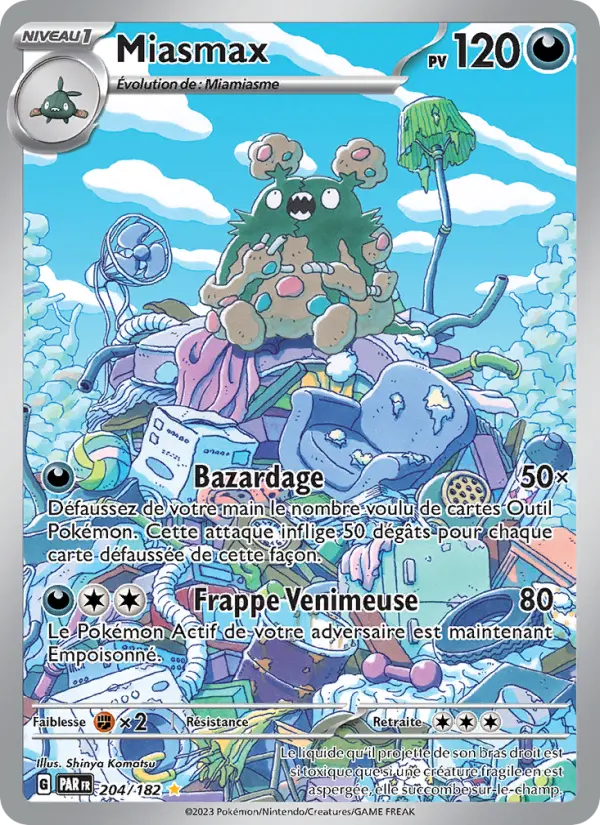 Miasmax — carte 204 de l’extension Faille Paradoxe