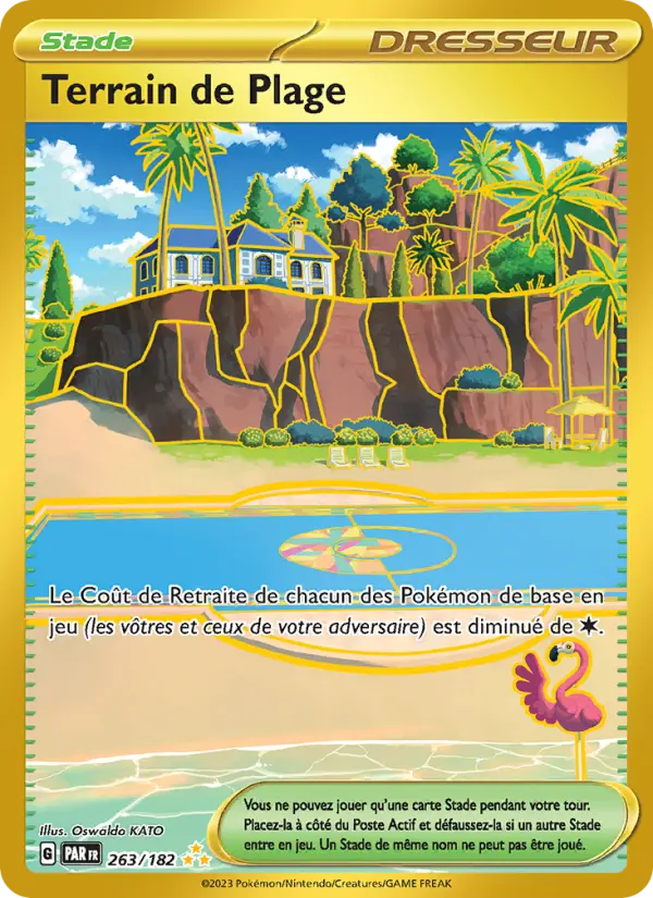 Terrain de Plage — carte 263 de l’extension Faille Paradoxe