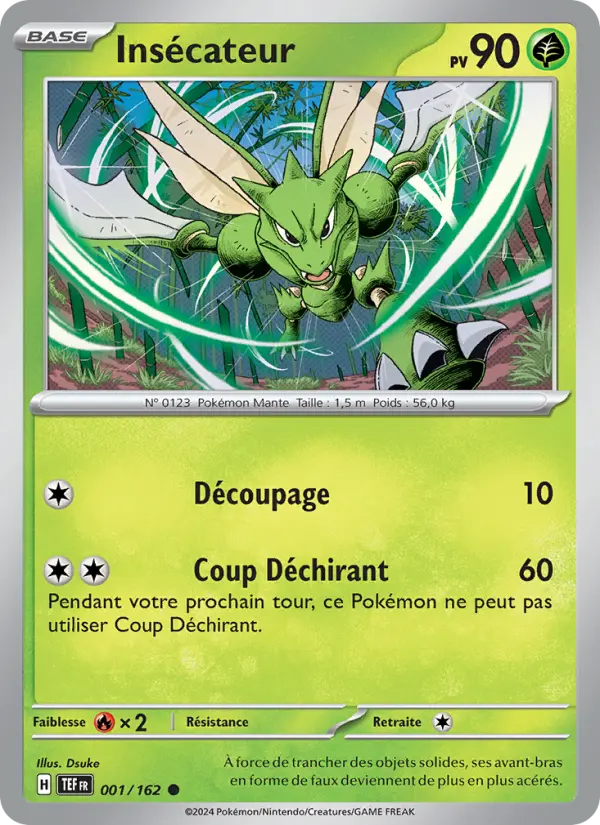 Insécateur — carte 001 de l’extension Forces Temporelles