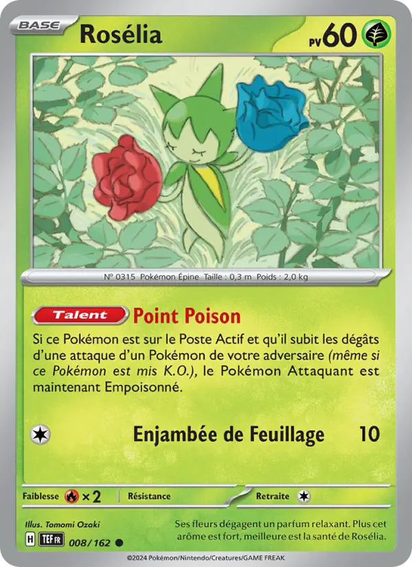 Rosélia — carte 008 de l’extension Forces Temporelles