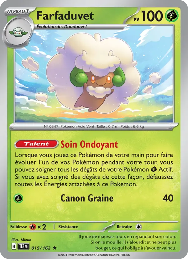 Farfaduvet — carte 015 de l’extension Forces Temporelles