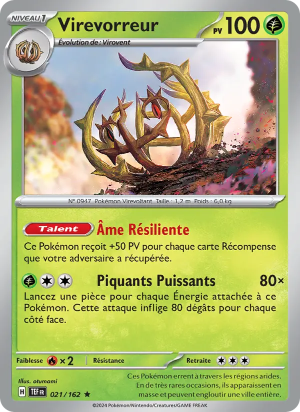 Virevorreur — carte 021 de l’extension Forces Temporelles