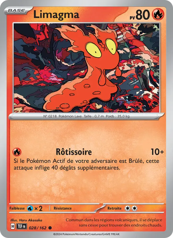 Limagma — carte 028 de l’extension Forces Temporelles