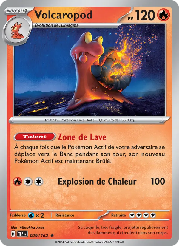 Volcaropod — carte 029 de l’extension Forces Temporelles