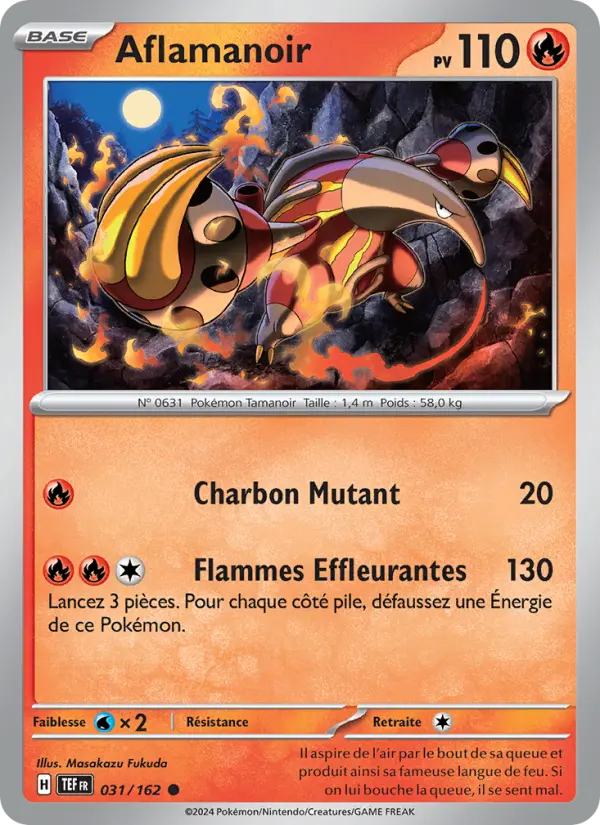 Aflamanoir — carte 031 de l’extension Forces Temporelles