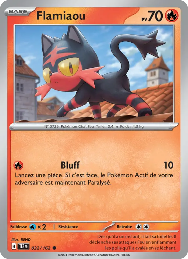 Flamiaou — carte 032 de l’extension Forces Temporelles