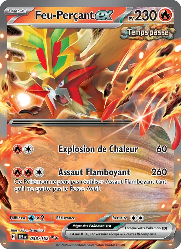 Feu-Perçant-ex — carte 038 de l’extension Forces Temporelles