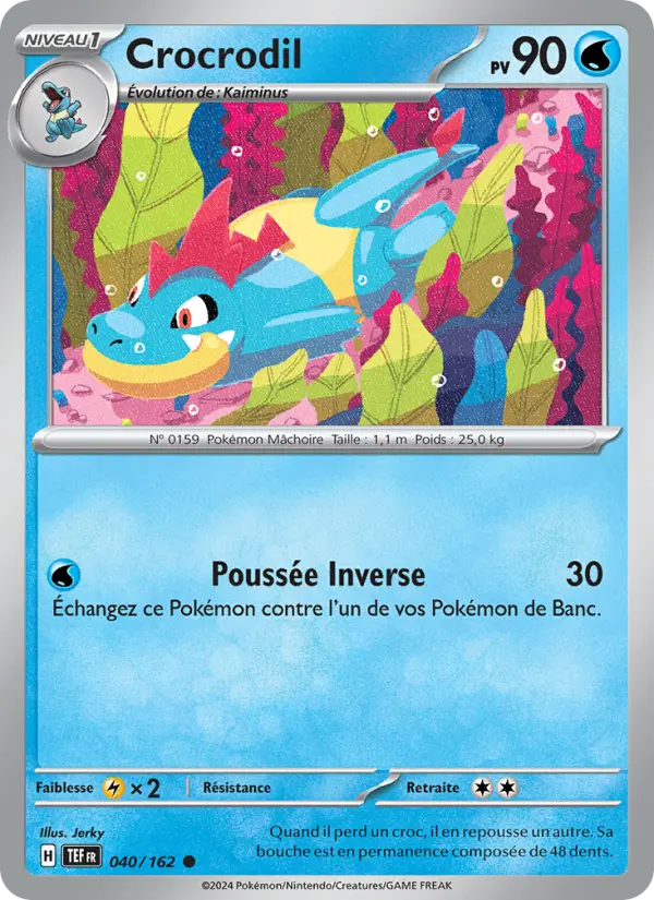 Crocrodil — carte 040 de l’extension Forces Temporelles