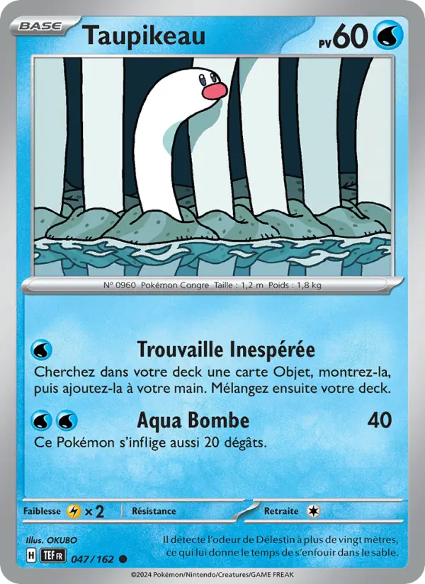 Taupikeau — carte 047 de l’extension Forces Temporelles
