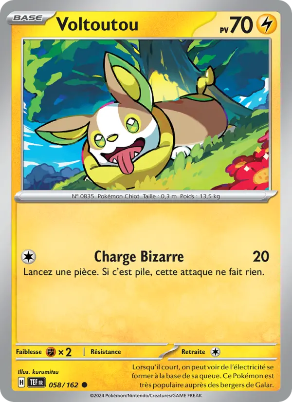 Voltoutou — carte 058 de l’extension Forces Temporelles
