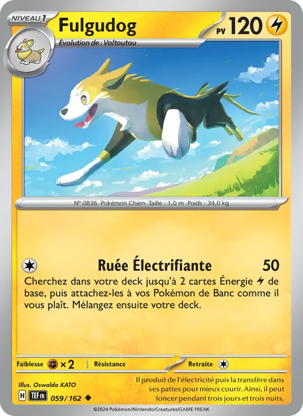 Fulgudog — carte 059 de l’extension Forces Temporelles