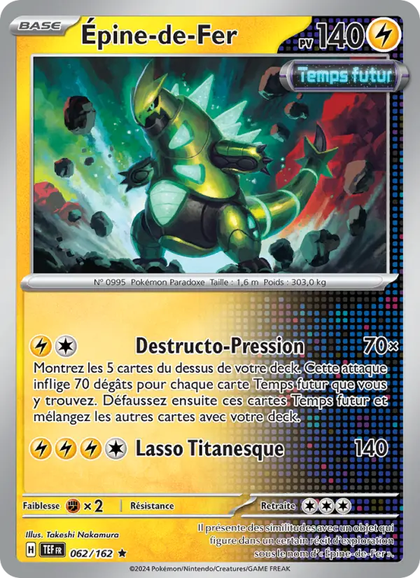 Épine-de-Fer — carte 062 de l’extension Forces Temporelles