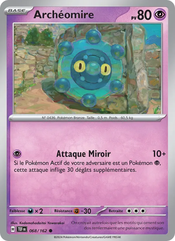 Archéomire — carte 068 de l’extension Forces Temporelles
