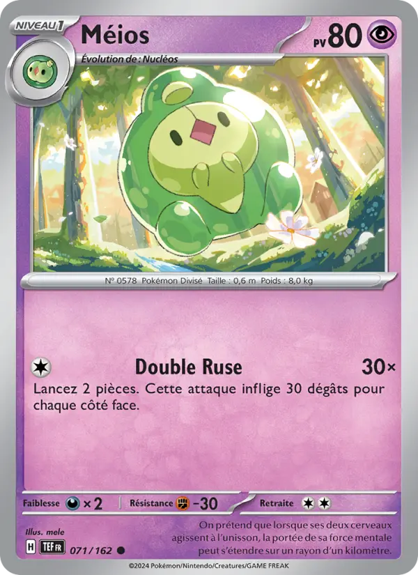 Méios — carte 071 de l’extension Forces Temporelles
