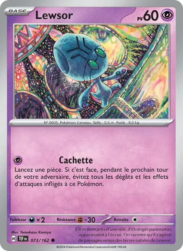 Lewsor — carte 073 de l’extension Forces Temporelles