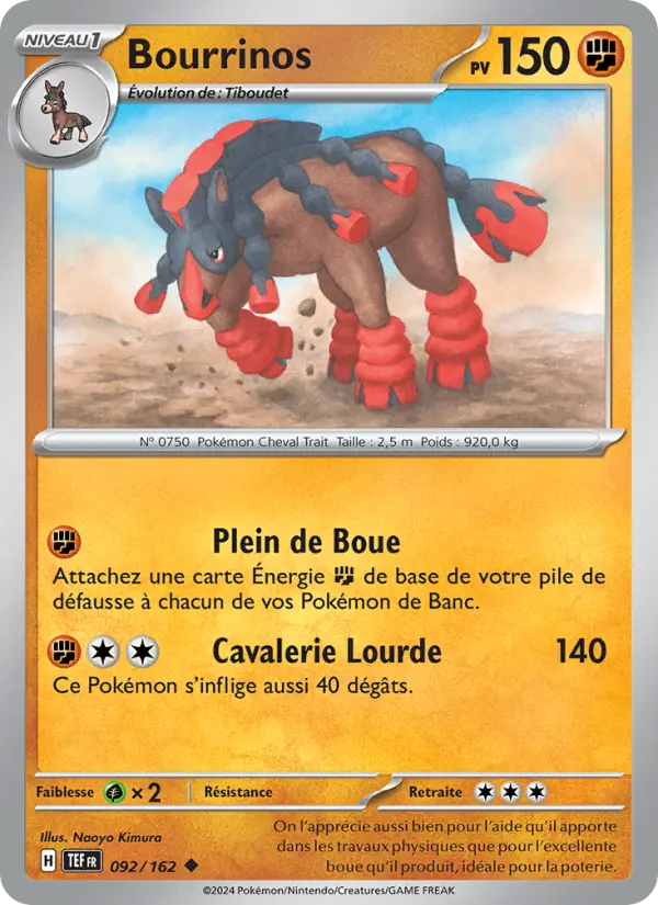 Bourrinos — carte 092 de l’extension Forces Temporelles