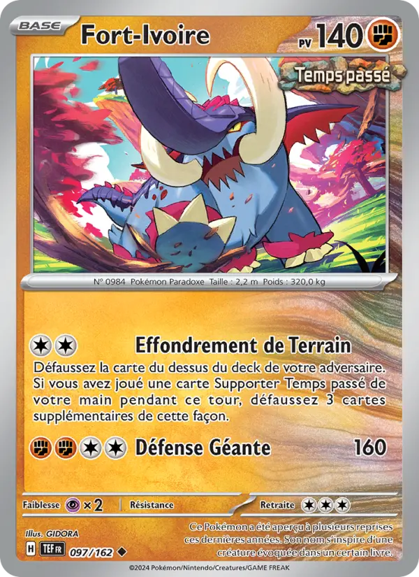 Fort-Ivoire — carte 097 de l’extension Forces Temporelles