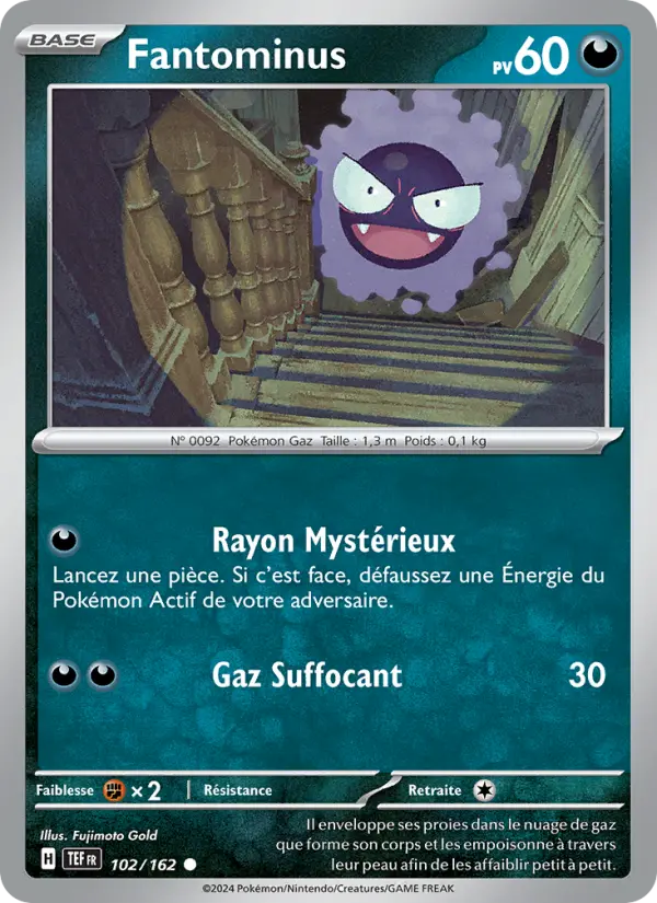Fantominus — carte 102 de l’extension Forces Temporelles