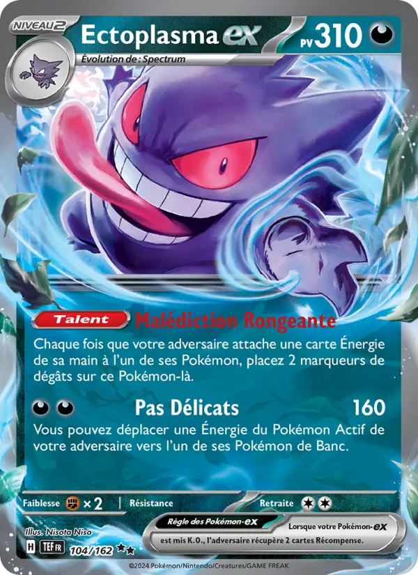 Ectoplasma-ex — carte 104 de l’extension Forces Temporelles