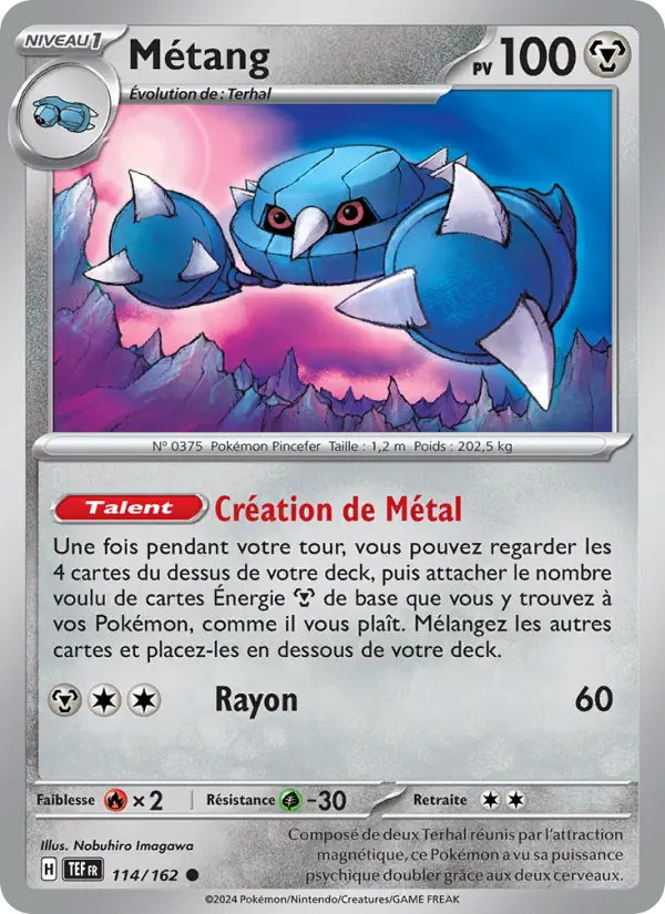 Métang — carte 114 de l’extension Forces Temporelles