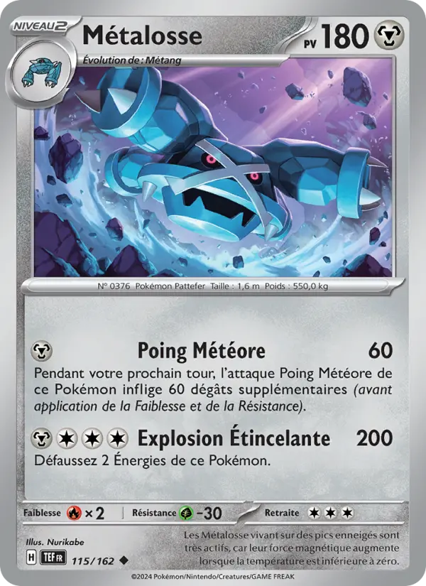 Métalosse — carte 115 de l’extension Forces Temporelles