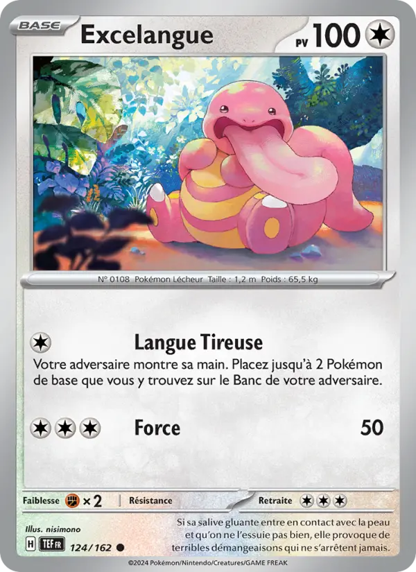 Excelangue — carte 124 de l’extension Forces Temporelles