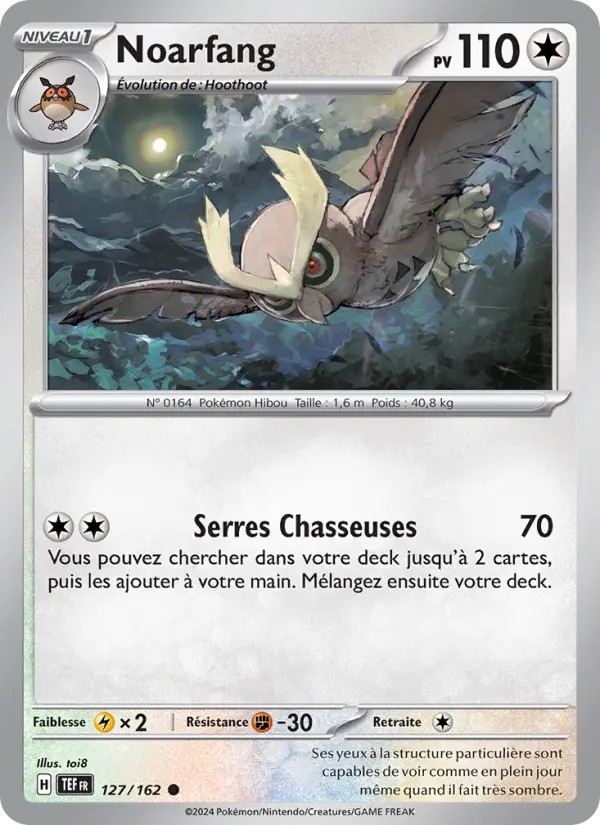 Noarfang — carte 127 de l’extension Forces Temporelles