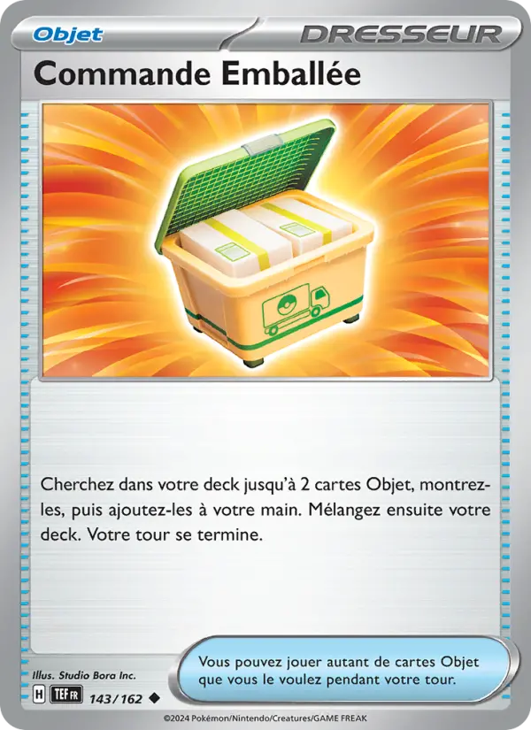 Commande Emballée — carte 143 de l’extension Forces Temporelles