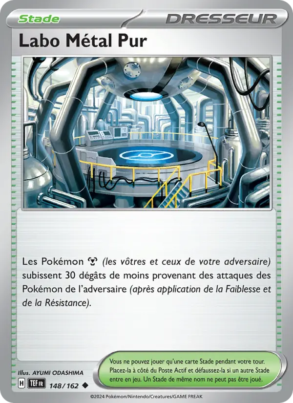 Labo Métal Pur — carte 148 de l’extension Forces Temporelles