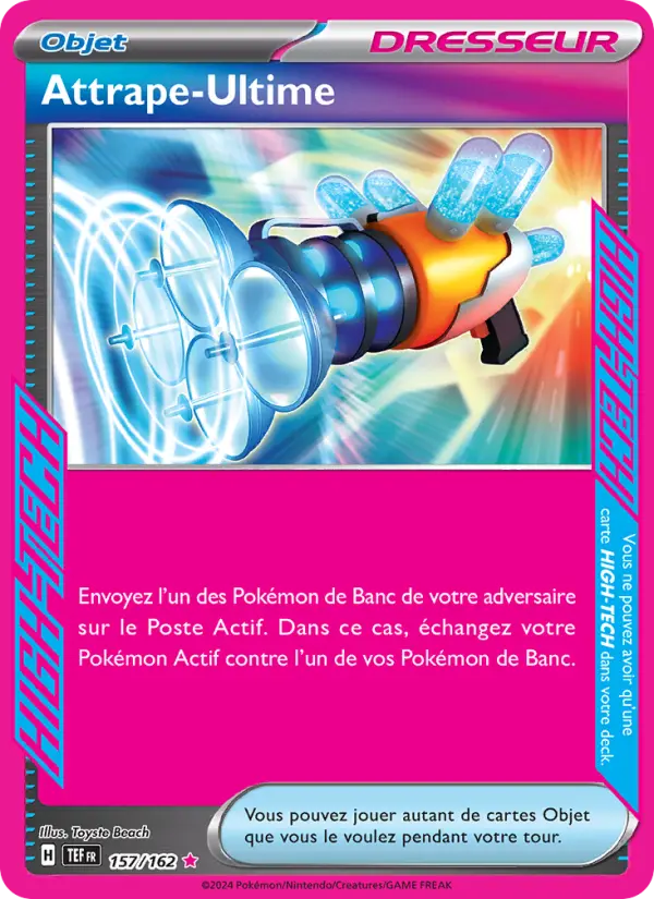 Attrape-Ultime — carte 157 de l’extension Forces Temporelles
