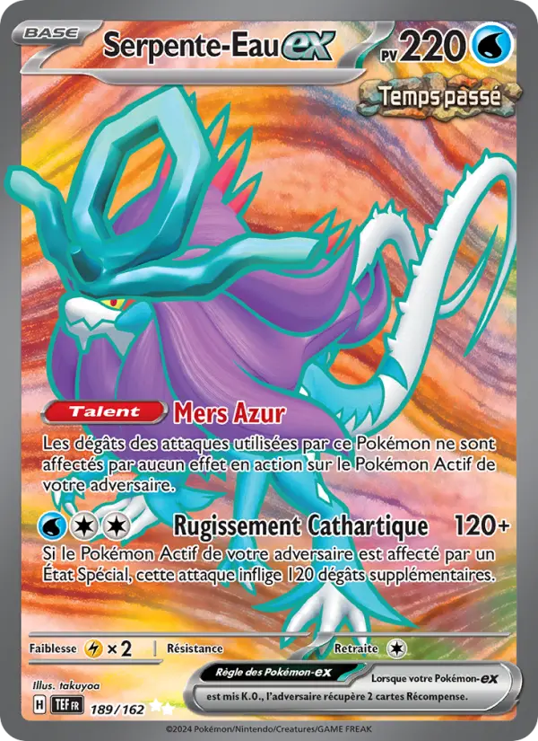 Serpente-Eau-ex — carte 189 de l’extension Forces Temporelles