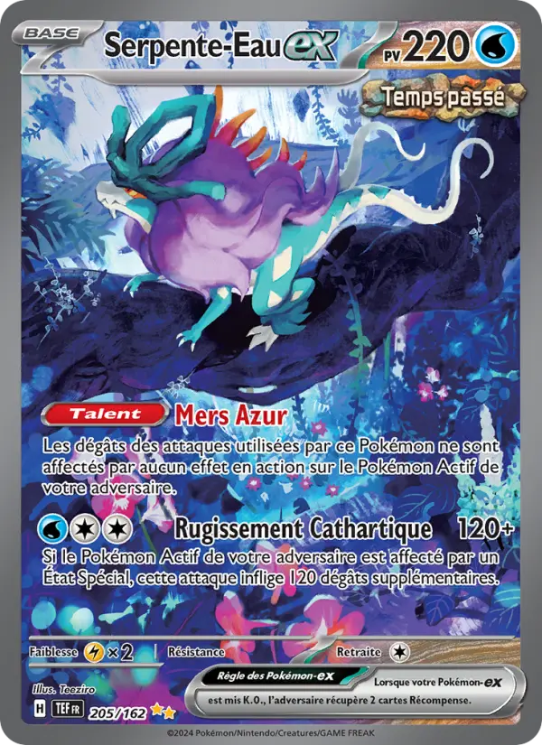 Serpente-Eau-ex — carte 205 de l’extension Forces Temporelles