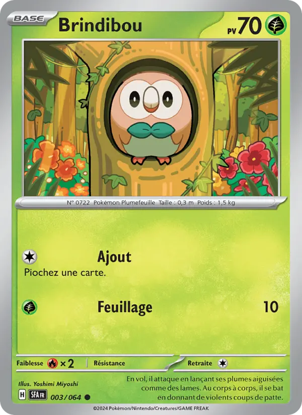 Brindibou — carte 003 de l’extension Fable Nébuleuse