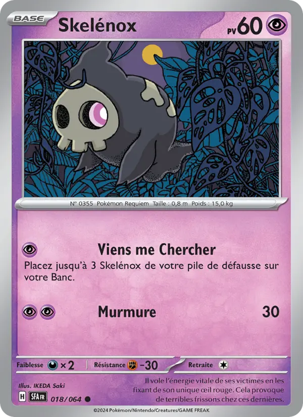 Skelénox — carte 018 de l’extension Fable Nébuleuse