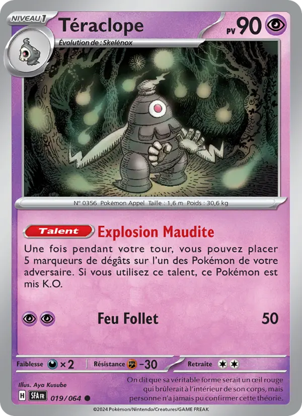 Téraclope — carte 019 de l’extension Fable Nébuleuse
