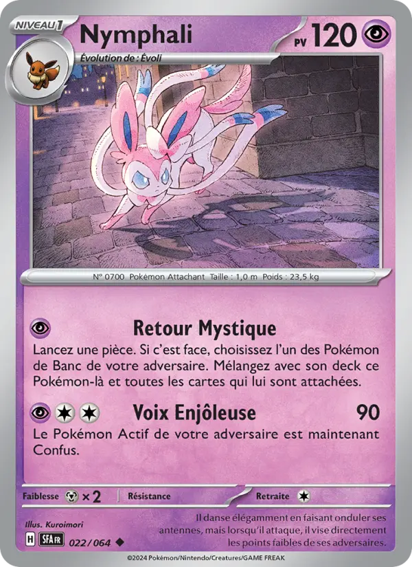 Nymphali — carte 022 de l’extension Fable Nébuleuse