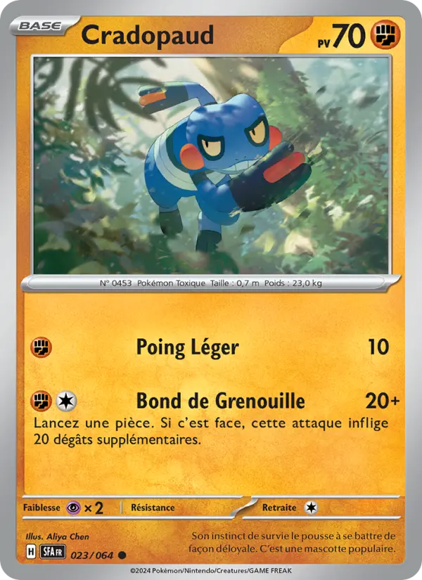 Cradopaud — carte 023 de l’extension Fable Nébuleuse