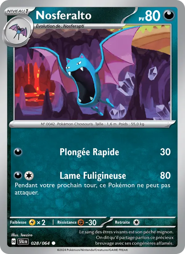 Nosferalto — carte 028 de l’extension Fable Nébuleuse
