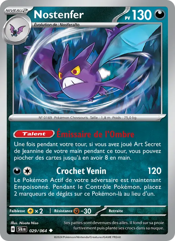 Nostenfer — carte 029 de l’extension Fable Nébuleuse