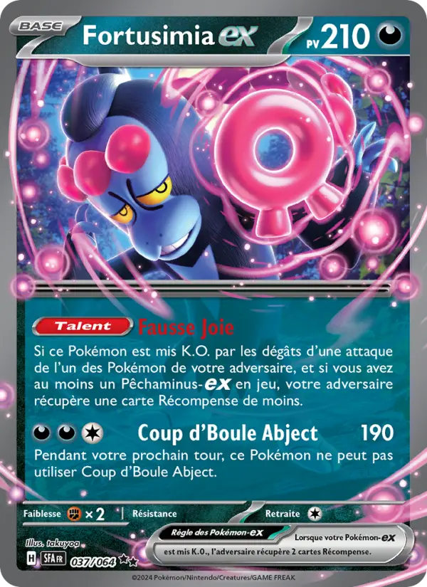 Fortusimia-ex — carte 037 de l’extension Fable Nébuleuse