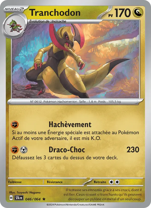 Tranchodon — carte 046 de l’extension Fable Nébuleuse