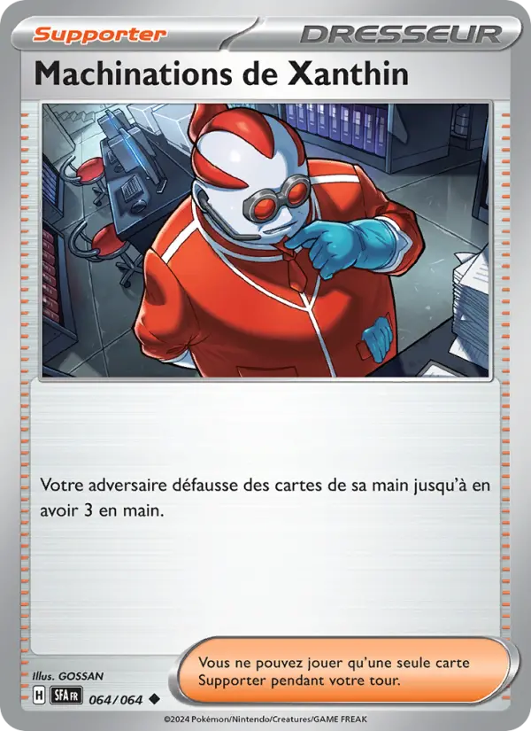 Machinations de Xanthin — carte 064 de l’extension Fable Nébuleuse